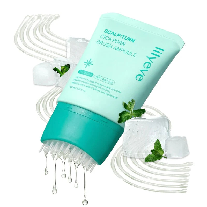 Lilyeve - Scalp Turn Cica PDRN Brush Ampoule 100ml