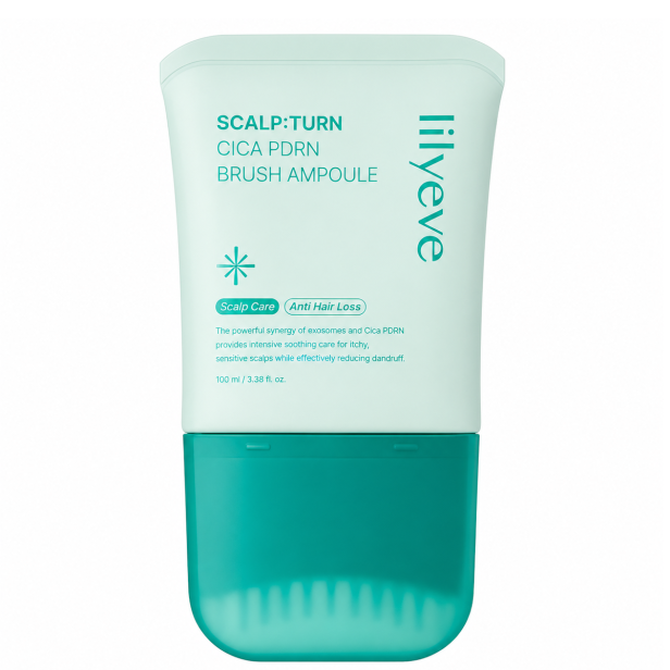 Lilyeve - Scalp Turn Cica PDRN Brush Ampoule 100ml